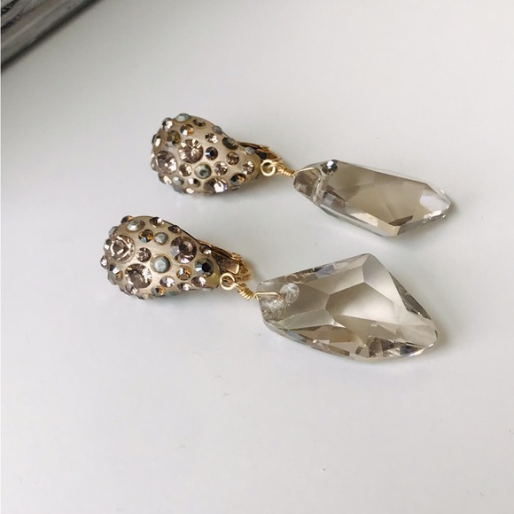 Alexis Bittar Lucite Clip On Earrings